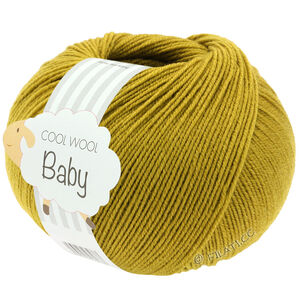 Lana Grossa COOL WOOL Baby Uni/Print 50g | 346-mosterdgeel