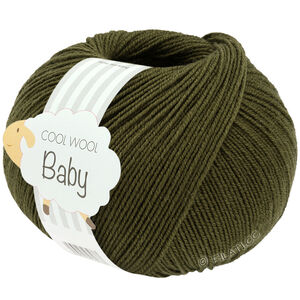 Lana Grossa COOL WOOL Baby Uni/Print 50g | 349-bos groen
