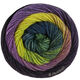 Lana Grossa COOL WOOL Big Color | 4043-groen/zwartbruin/donker violet/violet/geel/bladgroen/donker petrol