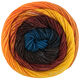 Lana Grossa COOL WOOL Big Color | 4045-donker rood/antraciet/donker grijs/turkoois blauw/oranje/geel/noga