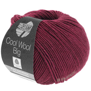 Lana Grossa COOL WOOL Big  Uni/Melange | 1000-bourgondisch