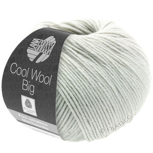 Lana Grossa COOL WOOL Big  Uni/Melange | 1002-witgrijs