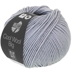 Lana Grossa COOL WOOL Big  Uni/Melange | 1019-grijs blauw