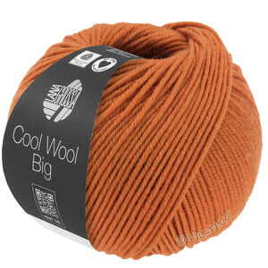 Lana Grossa COOL WOOL Big  Uni/Melange | 1036-oranjebruin