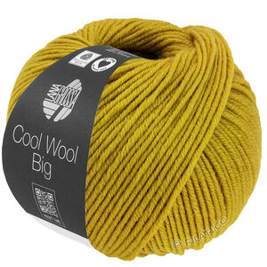 Lana Grossa COOL WOOL Big  Uni/Melange | 1039-mosterdgeel