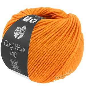 Lana Grossa COOL WOOL Big  Uni/Melange | 1041-oranje