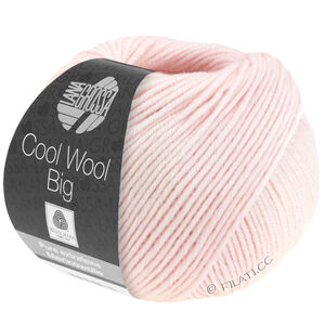 Lana Grossa COOL WOOL Big  Uni/Melange | 0605-zachtroze 