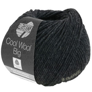 Lana Grossa COOL WOOL Big  Uni/Melange | 0618-antraciet