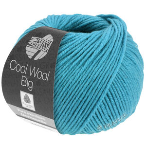 Lana Grossa COOL WOOL Big  Uni/Melange | 0910-turkoois