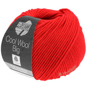 Lana Grossa COOL WOOL Big  Uni/Melange | 0923-briljantrood