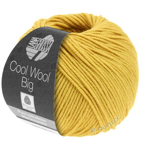 Lana Grossa COOL WOOL Big  Uni/Melange | 0986-saffraangeel