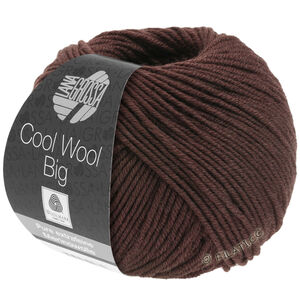 Lana Grossa COOL WOOL Big  Uni/Melange | 0987-chocoladebruin