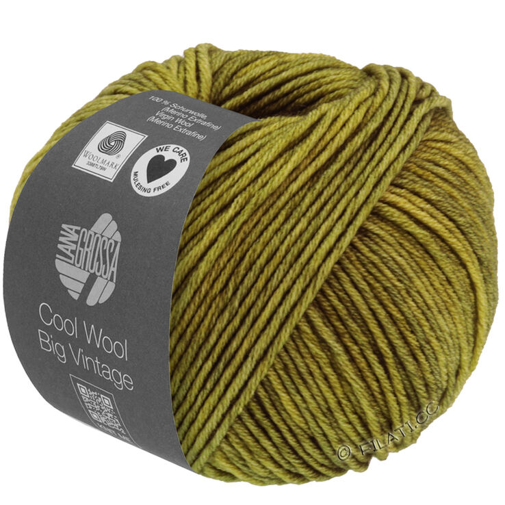 Lana Grossa COOL WOOL Big Vintage | 7161-olijf