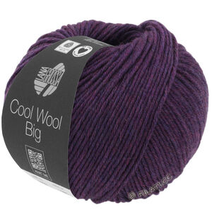 Lana Grossa COOL WOOL Big Mélange (We Care) | 1604-donker violet gemêleerd