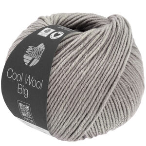 Lana Grossa COOL WOOL Big Mélange (We Care) | 1626-grijs beige gemêleerd