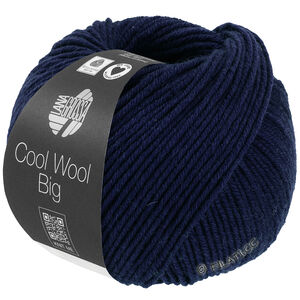 Lana Grossa COOL WOOL Big Mélange (We Care) | 1694-nacht blauw gemêleerd