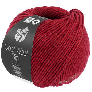 Lana Grossa COOL WOOL Big Mélange (We Care) | 1701-kersenrood gemêleerd