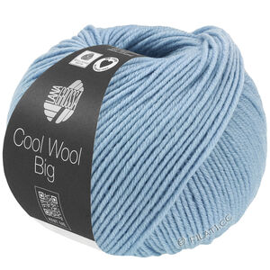 Lana Grossa COOL WOOL Big Mélange (We Care) | 1702-licht blauw gemêleerd