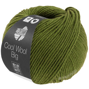 Lana Grossa COOL WOOL Big Mélange (We Care) | 1706-olijf gemêleerd