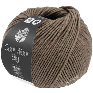 Lana Grossa COOL WOOL Big Mélange (We Care) | 1708-taupe gemêleerd