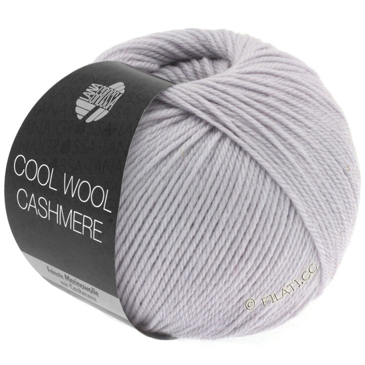Lana Grossa COOL WOOL Cashmere | 01-zachtpaars