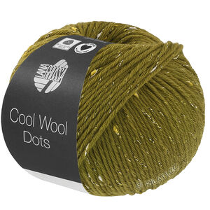 Lana Grossa COOL WOOL Dots | 07-olijf groen