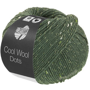 Lana Grossa COOL WOOL Dots | 08-grijs groen