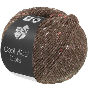 Lana Grossa COOL WOOL Dots | 11-grijs bruin