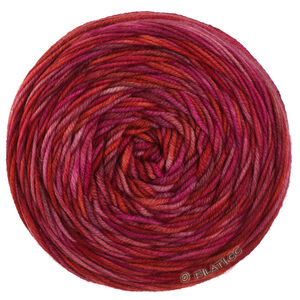 Lana Grossa  | 21-rood/terracotta /felroze/cyclaam/chocoladebruin/oudroze