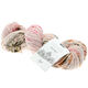 Lana Grossa COOL WOOL Hand-dyed | 102-rosé/foksia/oranje/zwart