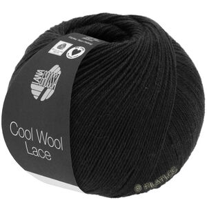 Lana Grossa COOL WOOL Lace | 24-zwart