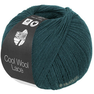 Lana Grossa COOL WOOL Lace | 69-donker petrol