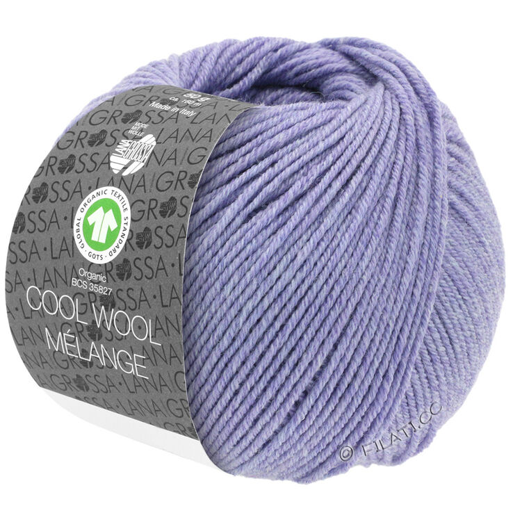 Lana Grossa COOL WOOL  Melange (GOTS) | 101-sering gemêleerd