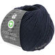 Lana Grossa COOL WOOL  Melange (GOTS) | 107-nacht blauw gemêleerd