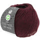 Lana Grossa COOL WOOL  Melange (GOTS) | 119-donker rood/zwartrood gemêleerd