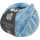 Lana Grossa COOL WOOL Neon Print | 6523-neon blauw/zachtblauw