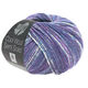 Lana Grossa COOL WOOL Semi Solid | 6503-violet/jeans/ecru gemêleerd
