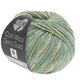 Lana Grossa COOL WOOL Semi Solid | 6515-grijs groen/licht blauw/ecru/beige gemêleerd