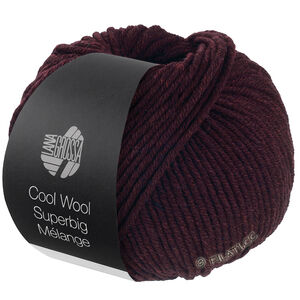 Lana Grossa COOL WOOL Superbig Mélange | 203-bourgondisch gemêleerd