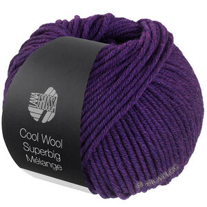 Lana Grossa COOL WOOL Superbig Mélange | 204-violet gemêleerd