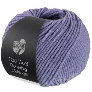 Lana Grossa COOL WOOL Superbig Mélange | 205-paars gemêleerd