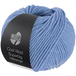 Lana Grossa COOL WOOL Superbig Mélange | 224-hemelsblauw gemêleerd