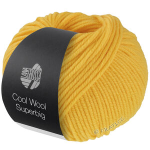 Lana Grossa COOL WOOL Superbig | 11-geel