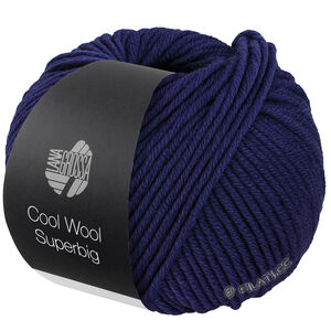 Lana Grossa COOL WOOL Superbig | 17-donker blauw