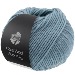 Lana Grossa COOL WOOL Superbig | 19-grijs blauw