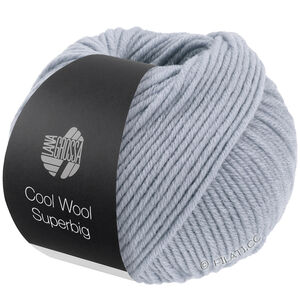 Lana Grossa COOL WOOL Superbig | 21-zachtblauw