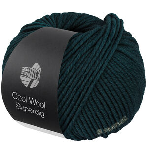 Lana Grossa COOL WOOL Superbig | 33-donker petrol