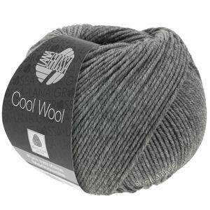 Lana Grossa COOL WOOL | 0412-donker grijs gemêleerd