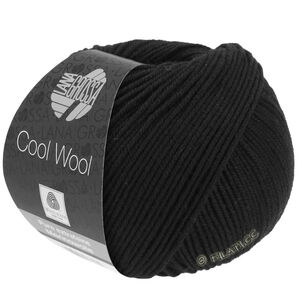 Lana Grossa COOL WOOL | 0433-zwart
