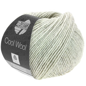 Lana Grossa COOL WOOL | 0443-licht grijs gemêleerd